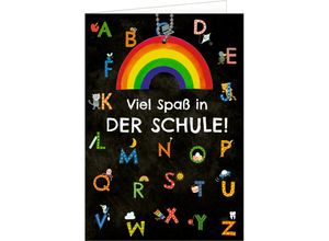 4050003951850 - Grußkarte - Viel Spaß in der Schule! Box