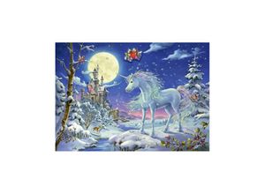 4050003953366 - Sticker-Adventskalender Einhorn im Zauberwald 2023 von Coppenrath