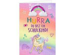 4050003954790 - Grußkarte - Hurra du bist ein Schulkind! Box