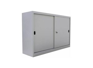 4050049408660 - Schiebetürenschrank Büro Aktenschrank mit 1 Fachboden 1050x1200x450 mm - ADB