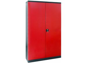 4050049409155 - Flügeltürenschrank Werkstattschrank xl-b 4 Fachböden 1920x1100x380 mm - ADB