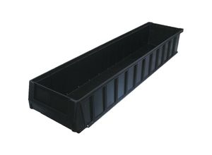 4050075024797 - IC-Stangen- und Regalbehälter esd 650 x 160 x 100 mm - schwarz - Wetec