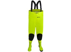 4050075071616 - Wathose Hi-Vis mit S5 Sicherheitsstiefel Größe 43 - Dönges