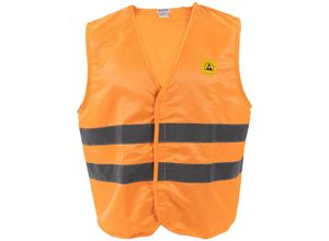 4050075085125 - ESD-Warnweste Größe xl Farbe orange - Wetec 4050075085125 - ESD-Warnweste Größe xl Farbe orange - Wetec