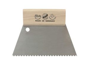 4050075389360 - - 10 Stück Zahnspachtel 180 mm Zahnung B3 Zahnabstand 37 mm Zahntiefe 325 mm