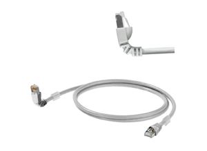 4050118044591 - Weidmuller - Weidmüller 1248280005 RJ45 Netzwerkkabel Patchkabel cat 6a s ftp 050 m Grau UL-zertifiziert 1 St