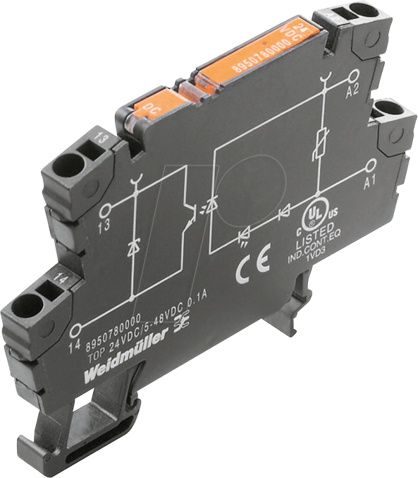 4050118047615 - Halbleiterrelais 1254880000-10 4 A Schaltspannung (max) 33 V DC 10 St