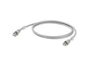 4050118066814 - Weidmuller - Weidmüller 1165940002 RJ45 Netzwerkkabel Patchkabel cat 6a s ftp 020 m Grau UL-zertifiziert 1 St