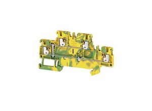 4050118485615 - Doppelstock-Schutzleiterklemme A2T 15 PE 2469410000 Gelb Grün 50 St