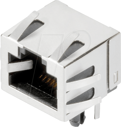 4050118571943 - CAT5 T1U 28E4N - RJ45 Buchse 90° THT Cat5