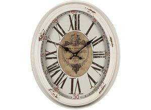 4050223846547 - Ambiente Haus Wanduhr »La Beaujolaise Wanduhr 47cm« weiß