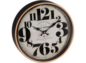 4050223847254 - Wanduhr Le Normand 29cm Wanduhren Gr B H T 28 cm x 28 cm x 1 cm beige Wanduhren 4050223847254 - Wanduhr Le Normand 29cm Wanduhren Gr B H T 28 cm x 28 cm x 1 cm beige Wanduhren