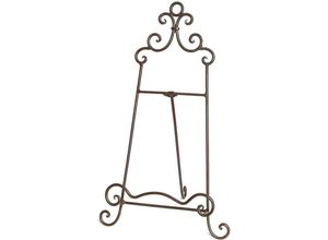 4050223920353 - Ambiente Haus Kochbuchhalter Staffelei aus Eisen 41cm (1 St) braun