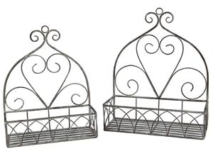 4050223953788 - Ambiente Haus Wandregal »Wandregal 2er Set eckig in grau« (1 St) 4050223953788 - Ambiente Haus Wandregal »Wandregal 2er Set eckig in grau« (1 St)