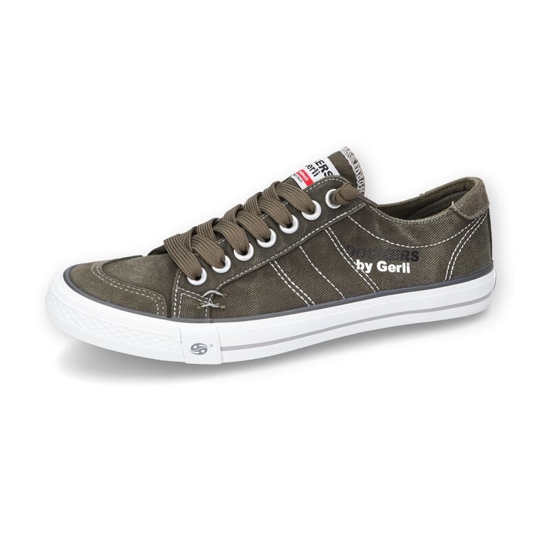 4050283609724 - Washed Canvas Sneaker Khaki Sneaker khaki in EU44