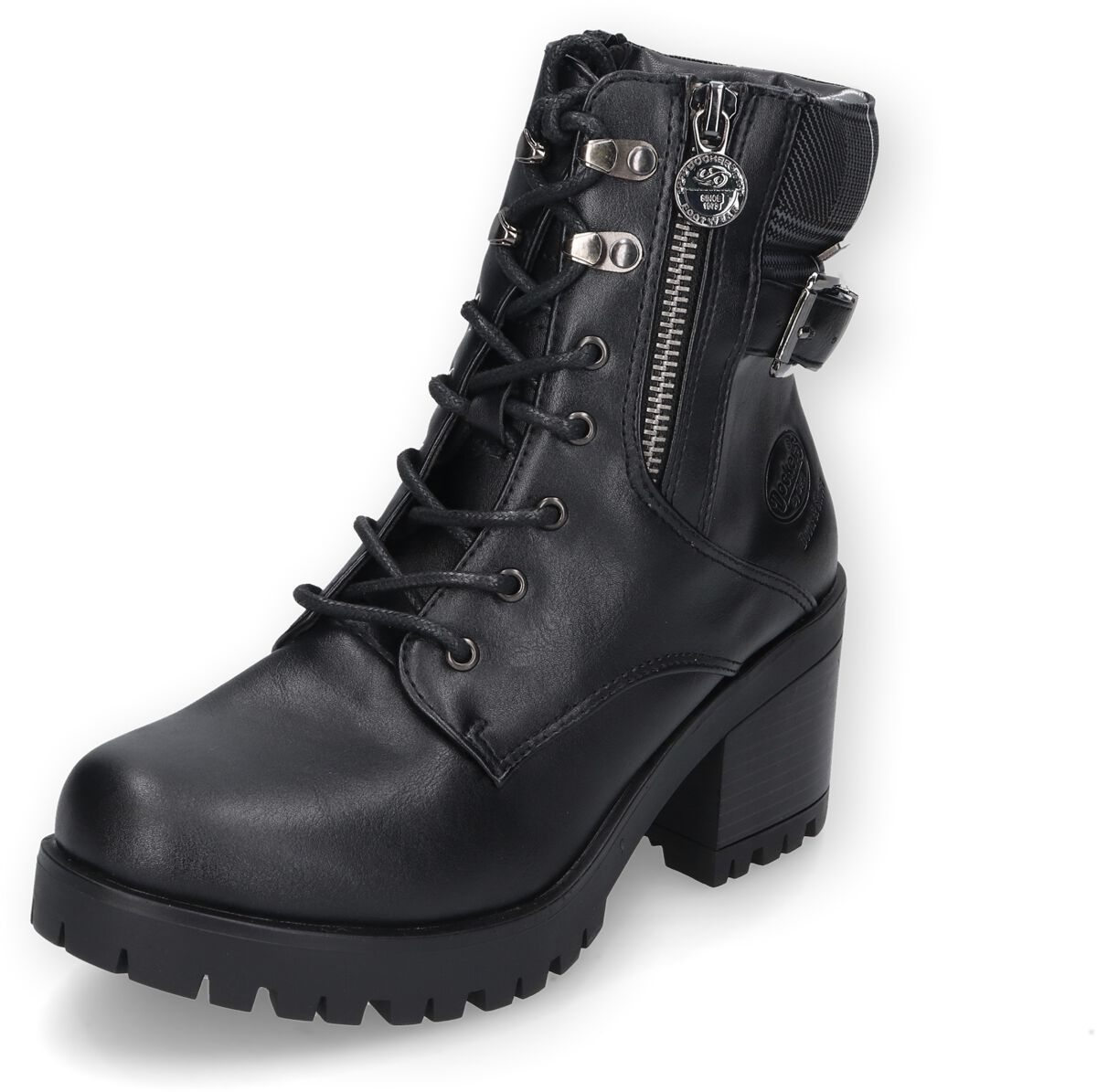 4050283863713 - Schnürstiefel Schnürstiefel schwarz in EU40 4050283863713 - Schnürstiefel Schnürstiefel schwarz in EU40