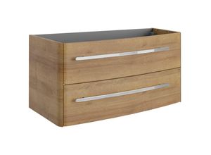 4050295796467 - Classico Waschtischunterschrank asymmetrisch rechts Breite 99 cm Berg-Eiche