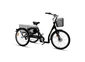 4050296122425 - SachsenRad Lastenrad Dreirad T3A Trio mit Alarmanlage Klapprad