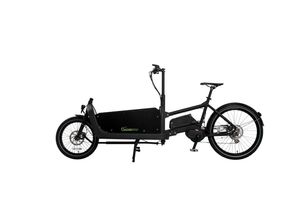 4050296122456 - SachsenRad E-Bike Cargo Lastenrad 250W 36V16AH LG-Zelle schwarz inkl Regenabdeckung