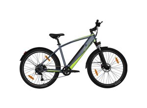 4050296122814 - SachsenRAD E-Racing Mountain Bike R8 Flex III für On- und Offroad dunkelgrau 275 Zoll