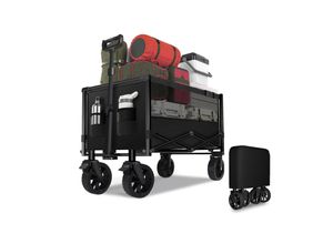 4050296125174 - SachsenRAD Faltbarer Bollerwagen Geländereifen 160L 150kg