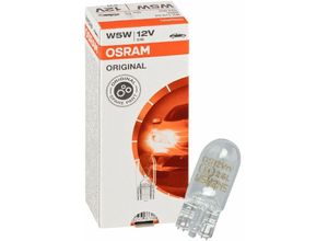 4050300524801 - 10x OSRAM Glassockellampe W5W Standlicht 12V 5W 2825