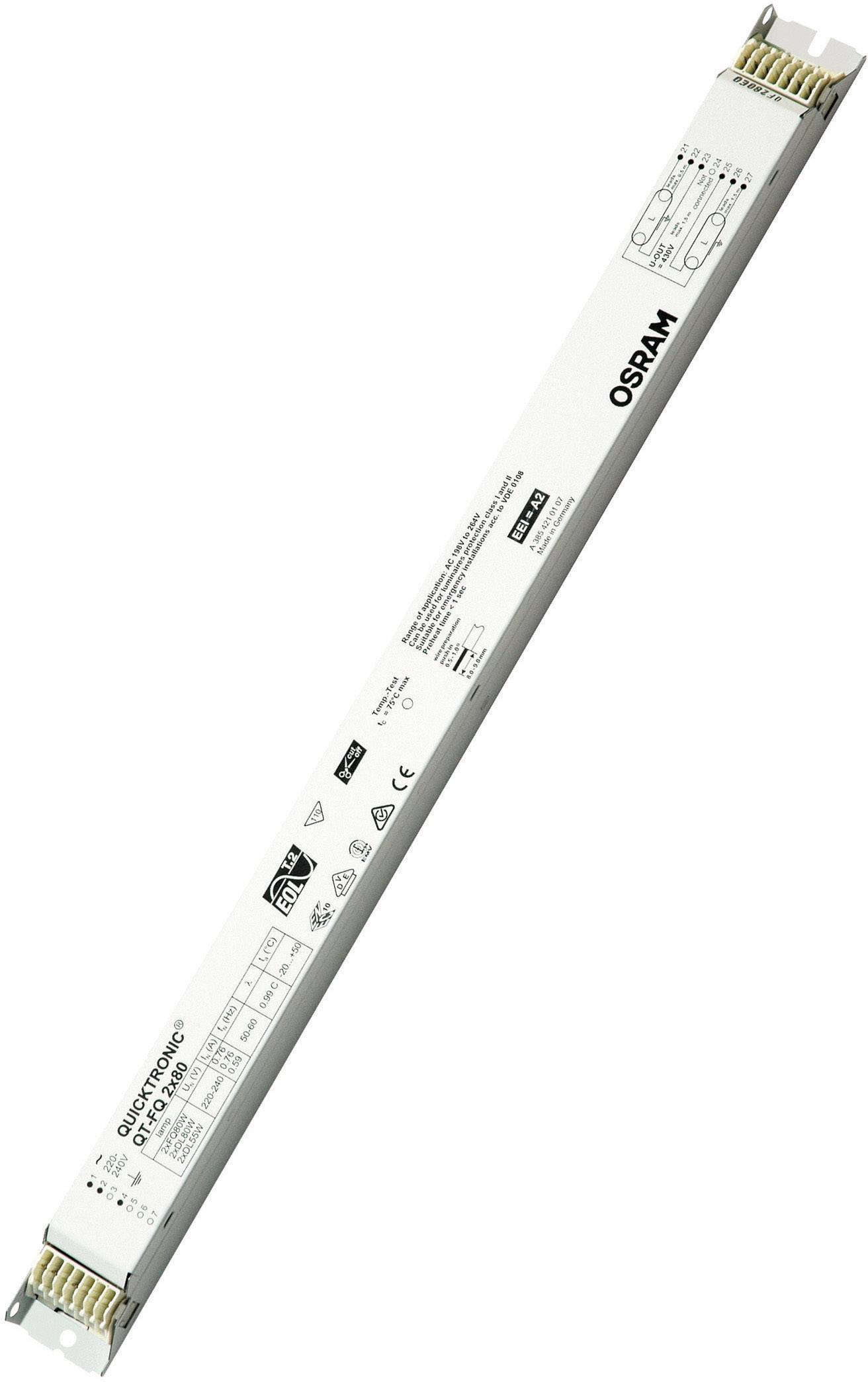 4050300825564 - OSR Quicktronic QT-FQ 2x80W 230-240 f T5 HO TC-L 55 80W 423x30x21mm--- 4050300825564 - OSR Quicktronic QT-FQ 2x80W 230-240 f T5 HO TC-L 55 80W 423x30x21mm---
