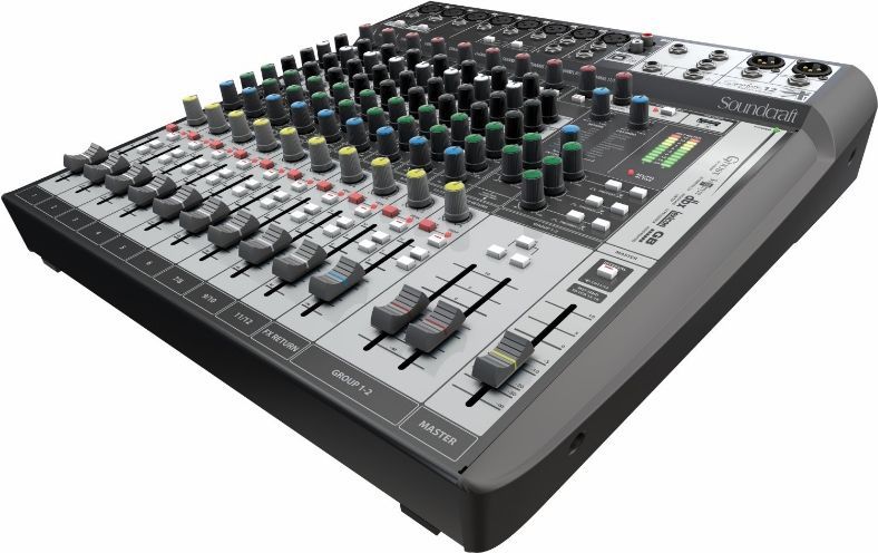 4050311105266 - Signature 12 MTK Mixer 12-Kanal Effekt 12 Kanal Audio-Interface USB