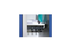 4050413012387 - Bedrunka+hirth - Wäsche-Garderobenschrank mit 150 mm hohem Sockel Abteilbreite in mm 400 Maße in mm (BxTxH) 810 x 500 x 1800