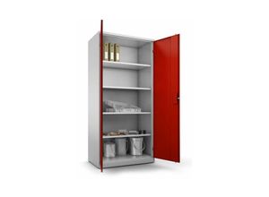 4050413039186 - Bedrunka+hirth - Flügeltürenschrank Tiefe 300 mm 2 x Flügeltüre Maße in mm (BxTxH) 800 x 300 x 1950