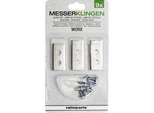 4050444188600 - Ratioparts Ersatzmesser und Schraube für Moworx und Worx Mähroboter