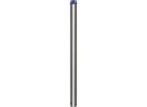 4050576114669 - Urbanus - Edelstahlsperrpfosten rund Durchm 76 mm herausnehmbar aus Bodenhalterung ohne Verriegelung mit Kettenkopf 4050576114669 - Urbanus - Edelstahlsperrpfosten rund Durchm 76 mm herausnehmbar aus Bodenhalterung ohne Verriegelung mit Kettenkopf