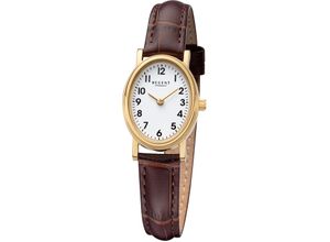 4050597196316 - Quarzuhr REGENT F1306 - 32354519 Armbanduhren braun (dunkelbraun) Damen Quarzuhren Armbanduhr Damenuhr Mineralglas