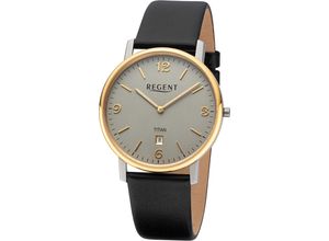 4050597602893 - Quarzuhr REGENT 11190200 - 30400UTG 860BK Armbanduhren schwarz Herren Quarzuhren