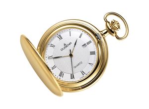 4050645024516 - Taschenuhr DUGENA Savonette 4288033-1 Taschenuhren goldfarben Damen Taschenuhren