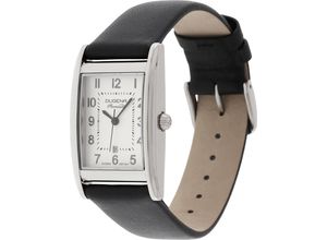 4050645026206 - Quarzuhr DUGENA Quadra Artdéco Armbanduhren schwarz Damen Quarzuhren Armbanduhr Damenuhr Datum Saphirglas