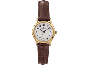 4050645027135 - Quarzuhr DUGENA Vintage 4461109 Armbanduhren braun (dunkelbraun) Damen Quarzuhren Armbanduhr Damenuhr