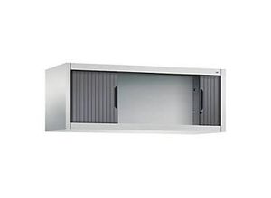 4050646337899 - Rollladenschrank Omnispace H450B1200T420 mm Lichtgrau Schwarzgrau