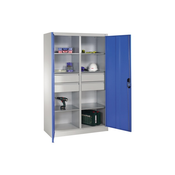 4050646348918 - Werkzeugschrank 89313042S10042 6Bd 4Sch 1950x1200x500mm lgr lbl 4050646348918 C+P-Möbel