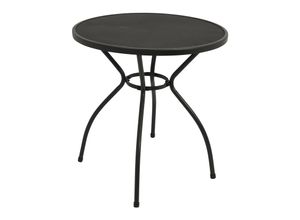 4050747215546 - Bistrotisch CLASSIC 70cm rund Streckmetall anthrazit