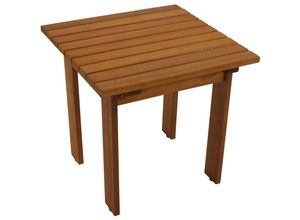 4050747253555 - Degamo - Beistelltisch rijeka 46x46x44cm Eukalyptus geölt FSC®-zertifiziert