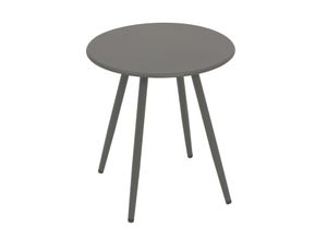 4050747364312 - Beistelltisch DENVER 45cm rund Metall grau 4050747364312 - Beistelltisch DENVER 45cm rund Metall grau