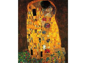 4050819329034 - - Der Kuss Kunstdruck Gustav Klimt