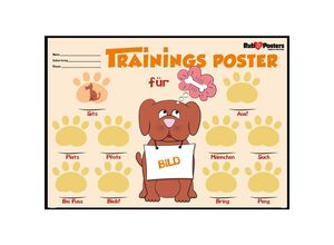 4050819905443 - Hundetraining Rubbel-Poster DIN-A-2