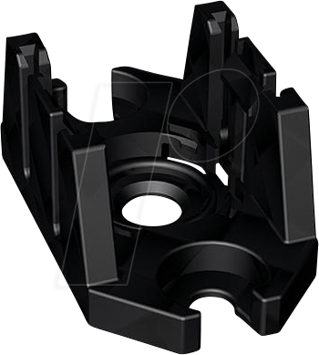 4050821854524 - 770-1626 - Montageplatte 2-polig für Verteiler Kunststoff schwarz 4050821854524 - 770-1626 - Montageplatte 2-polig für Verteiler Kunststoff schwarz