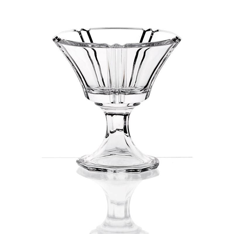 4050832078643 - Schale auf Fuß Nadine 135cm Transparent aus Bleikristall