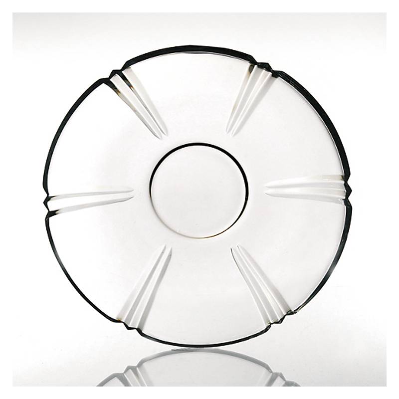 4050832080356 - Teller Nadine 28cm Transparent aus Bleikristall