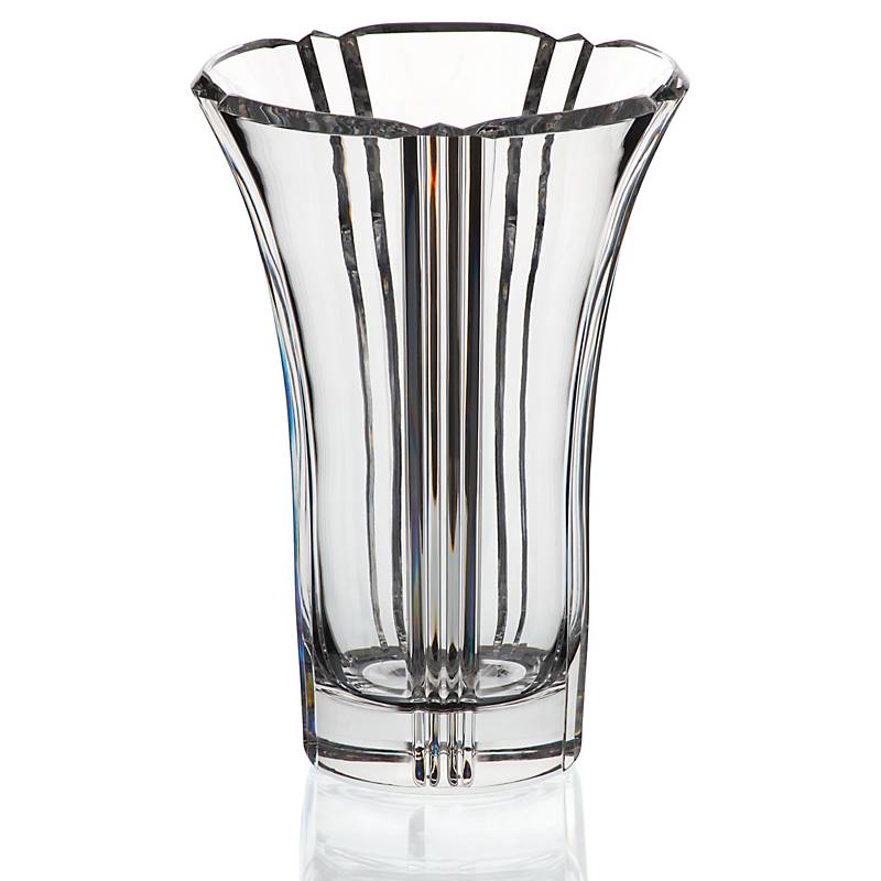 4050832080936 - Vase Nadine 25cm Transparent aus Bleikristall