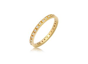 4050878492595 - Verlobungsring ELLI DIAMONDS Verlobungsring Diamant (014 ct) 585 Gelbgold Fingerringe Gr 54 mm 0028 carat ct P1 = bei 10-facher Vergrößerung erkennbare Einschlüsse Gelbgold 585 2 mm goldfarben (gold weiß) Damen Verlobungsringe