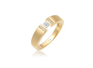 4050878530808 - Verlobungsring ELLI DIAMONDS Verlobung Diamant 014 ct 585 Gelbgold Fingerringe Gr 54 mm 0028 carat ct P1 = bei 10-facher Vergrößerung erkennbare Einschlüsse Gelbgold 585 5 mm goldfarben (gold weiß) Damen Verlobungsringe